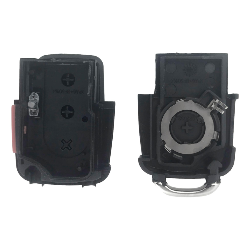 Volkswagen 4 Button Flip Key Shell Button Replacement Casing