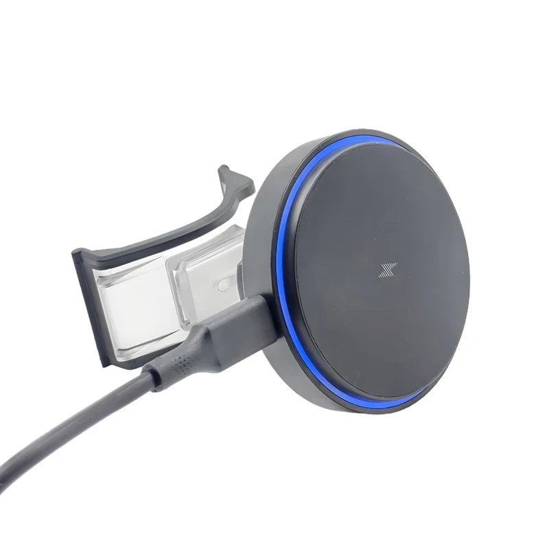 For BMW iX 2023-2025 Vent Magnetic Wireless Charger Phone Holder With LED