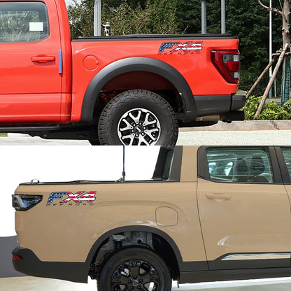 American FX4 Off-Road Sticker for Ford Ranger / F-150 / Raptor | 2-Piece Vinyl Decal