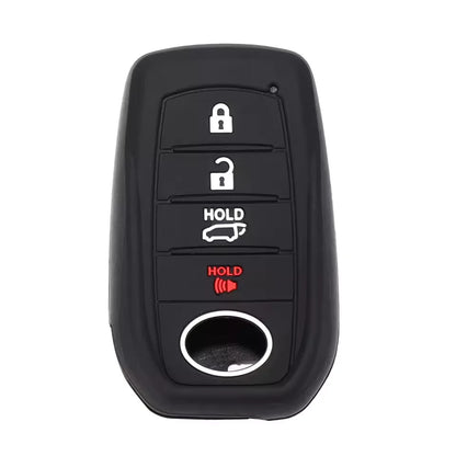 Silicone Key Fob Cover for Toyota Rav4 Corolla Camry Highlander Prius
