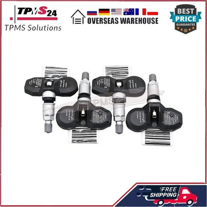 4PCS TPMS Sensor for BMW 1-Series E80 5-Series F10 GT F07 | 433MHz Direct Fit Tire Pressure Sensors