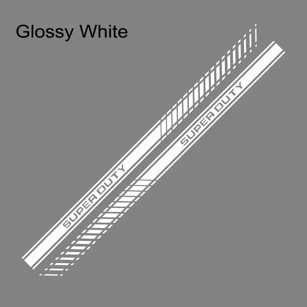 Door Side Body Stripe Decal for Ford Super Duty F-250 / F-350 / F-450 | Vinyl Truck Sticker 2-Pack
