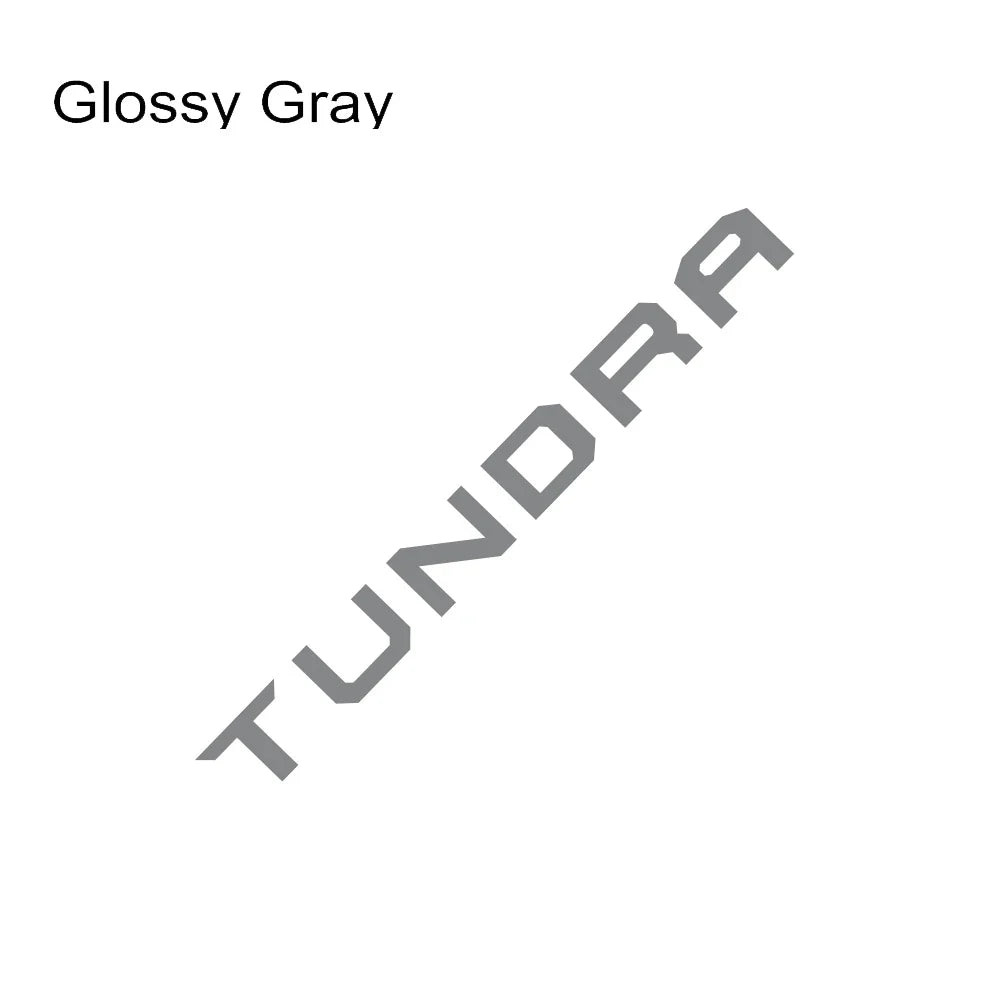Tailgate Insert & Indent Letter Decal for Toyota Tundra (2014–2019) | Vinyl Pickup Sticker