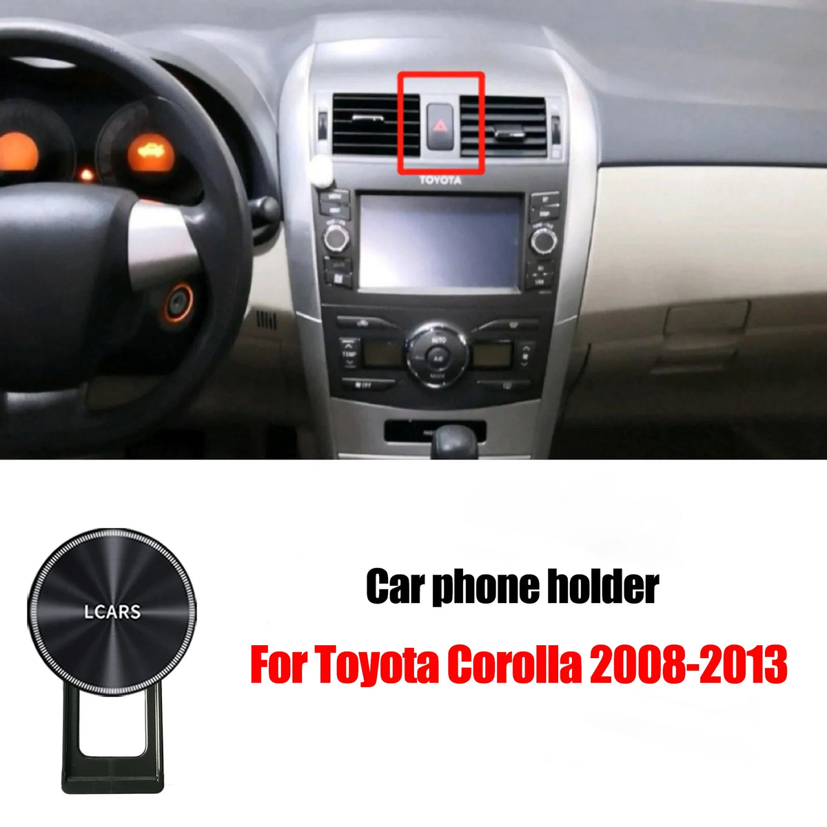 Toyota Corolla 2008-2013 Phone Holder for Car Air Vent