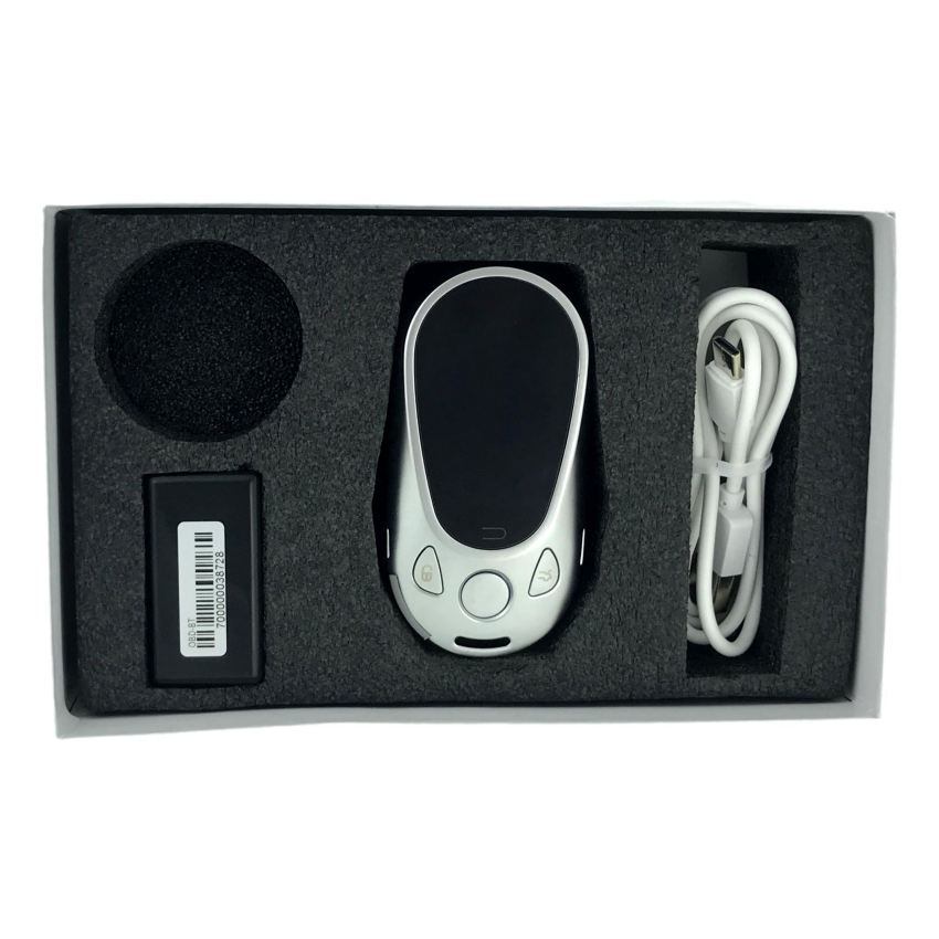 Universal LCD Smart Key Adapter for Push-to-Start Vehicles (Circular)