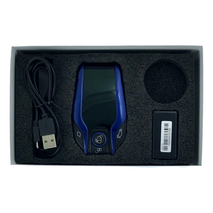 Universal LCD Smart Key Adapter for Push-to-Start Vehicles (Rectangular)