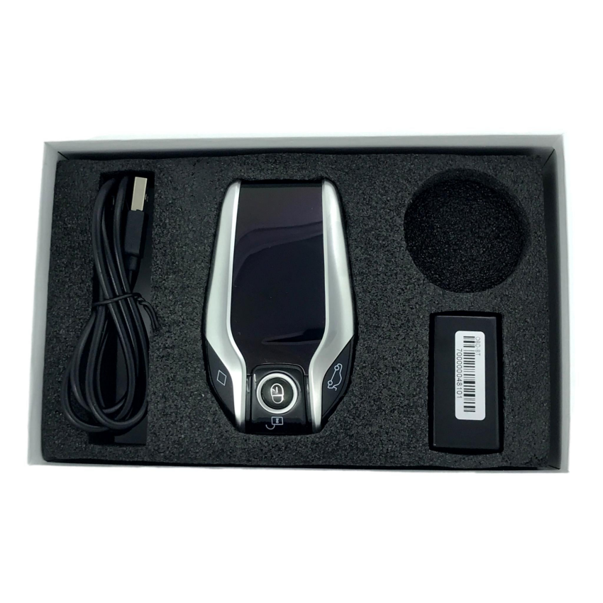 Universal LCD Smart Key Adapter for Push-to-Start Vehicles (Rectangular)