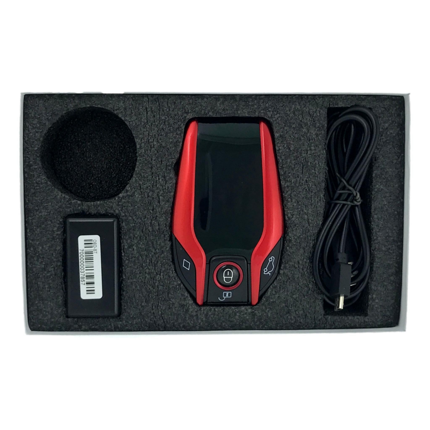 Universal LCD Smart Key Adapter for Push-to-Start Vehicles (Rectangular)