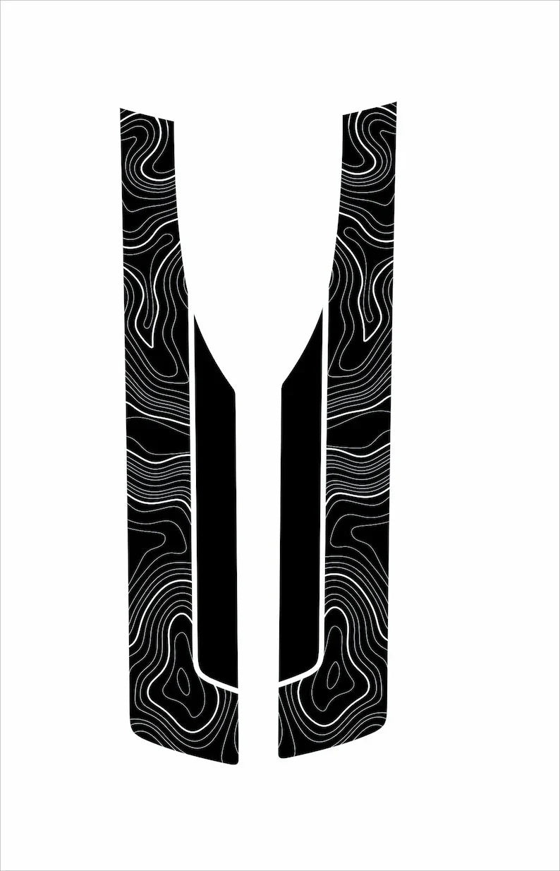 Sporty Fashionable Professional Vinyl Decal Kit for Ford Bronco | Full-Body PVC Appearance Wrap