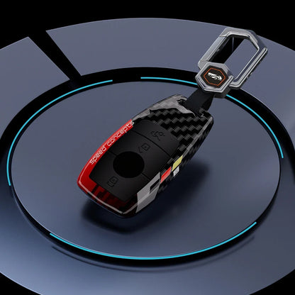 Fashion Car Remote Key Case Cover For Mercedes Benz A C E S G Class GLC CLE CLA GLB GLS W177 W205 W213 W222 X167 AMG