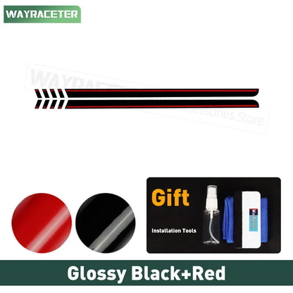 First Edition Door Side Skirt Stripe Decal for Ford Bronco | 2-Piece Vinyl Sticker Kit