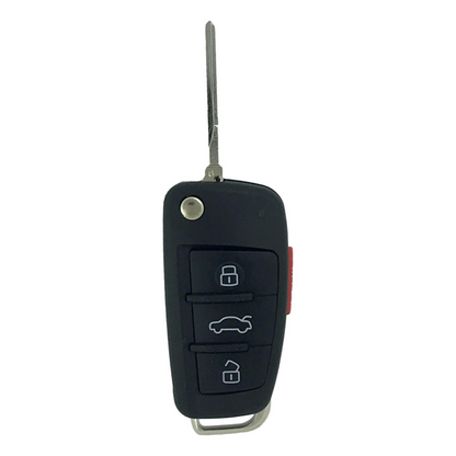 Audi 2005-2010 4 Button Flip Key Shell for MYT4073A / NBG009272T
