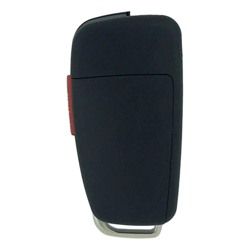Audi 2005-2010 4 Button Flip Key Shell for MYT4073A / NBG009272T
