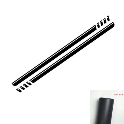 First Edition Carbon Fiber Door Side Stripe Decal for Ford Bronco 4-Door (2021–2025) | Vinyl Graphics Kit