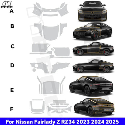 Precut PPF for Nissan Fairlady Z / RZ34 (2023–2025) | TPU Paint Protection Film