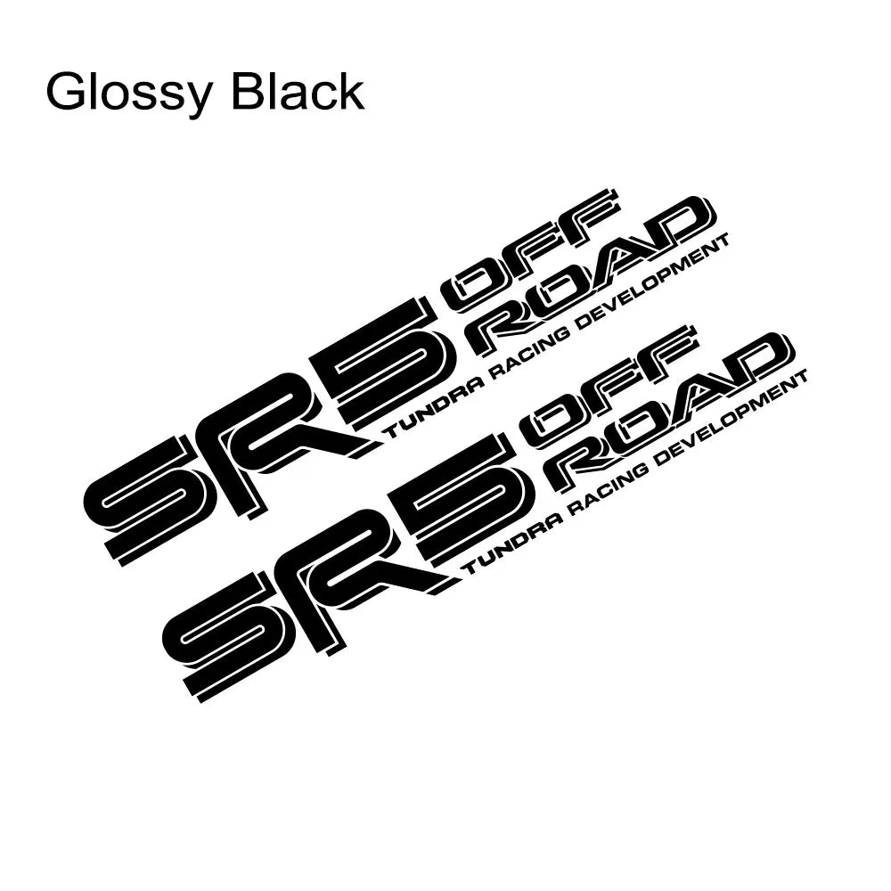 Trunk Side 4x4 Off-Road Decal for Toyota Tundra TRD / SR / SR5 | Pickup Bed Vinyl Sticker