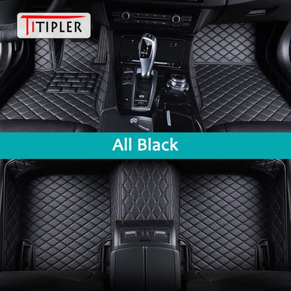 TITIPLER Custom Car Floor Mats For BMW 7er E65 F01 F02 F03 F04 G11 G12 Auto Carpets Foot Coche Accessorie
