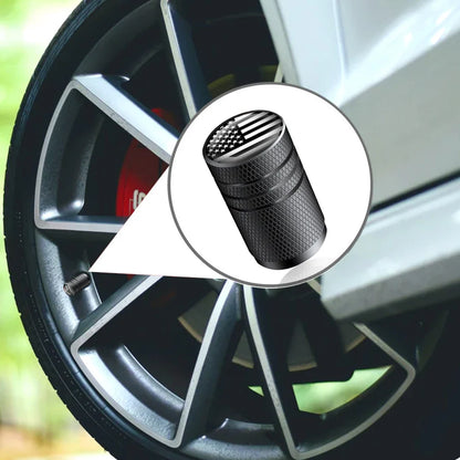American Flag Tire Valve Caps | Aluminum Dustproof Stem Caps for Cars Trucks Motorcycles