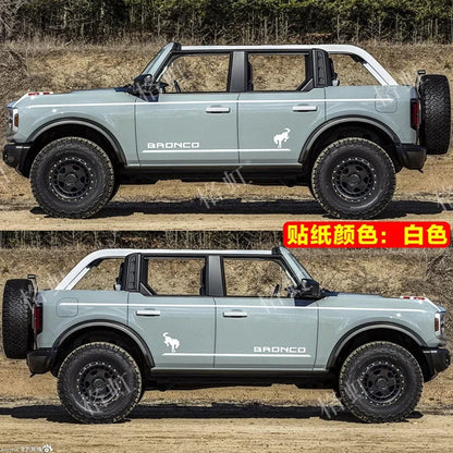 Fashion Sport Custom Appearance Modified Vinyl Decal Kit for Ford Bronco | KK Wrap