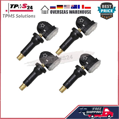 4x TPMS Tire Pressure Sensor 315MHz for Buick Cadillac Chevrolet GMC | Pre-Programmed