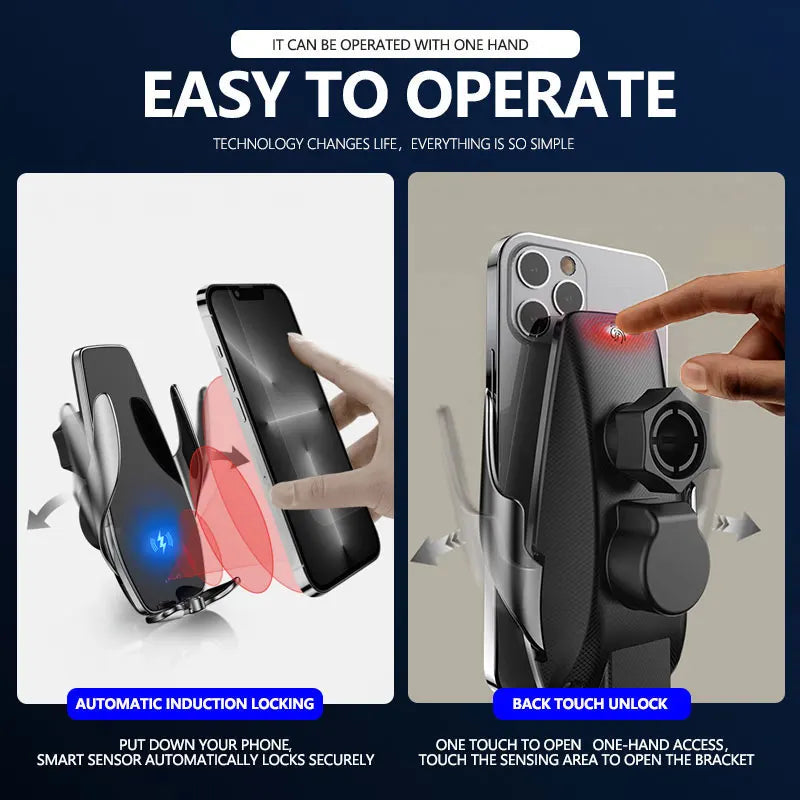 Mercedes-Benz Phone Holder for A B Class W242 W246 GLA CLA 2013-2019 Wireless Charger