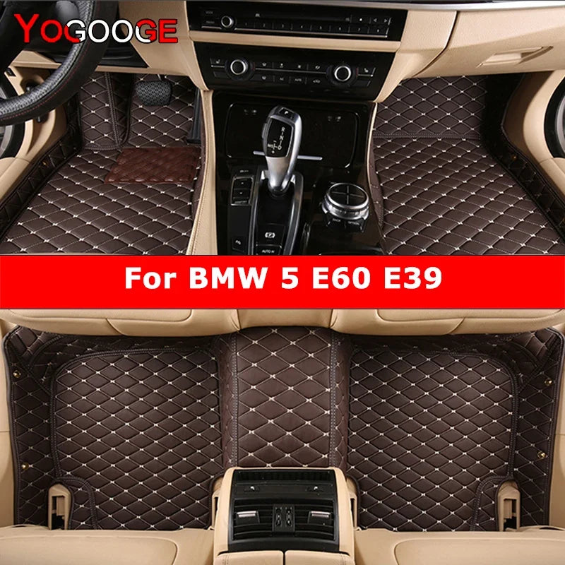 Custom Car Floor Mats for BMW 5er E39 E60 520-550 1994-2010