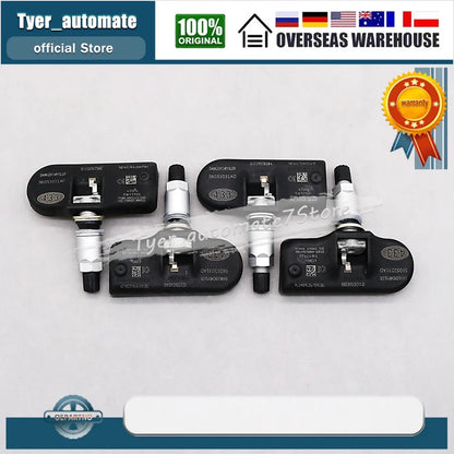 4PCS 433MHz TPMS Tire Pressure Monitoring System Sensor | For Chrysler Dodge Vehicles