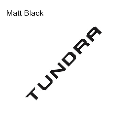 Tailgate Insert & Indent Letter Decal for Toyota Tundra (2014–2019) | Vinyl Pickup Sticker