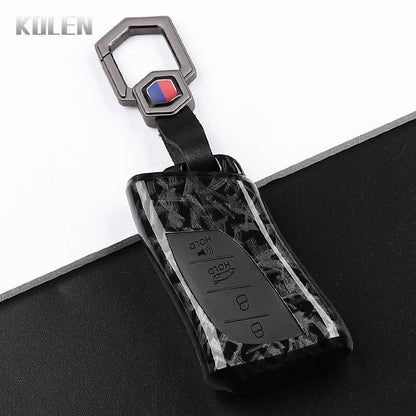 ABS Carbon Fiber Style Car Key Case Cover For Lexus NX ES UX US RC LX GX IS RX 200 250h 350h LS 450h 260h 300h UX200