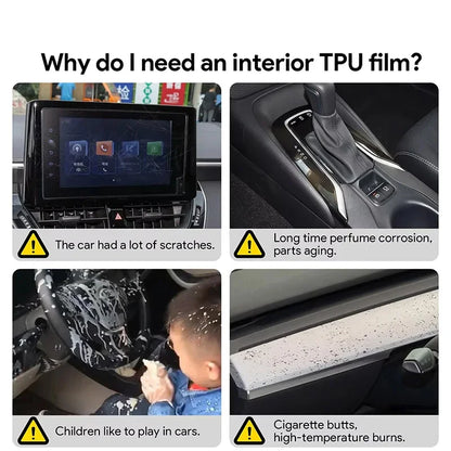 BMW G70 i7 Series 7 2025-2026 PPF TPU Center Console Film