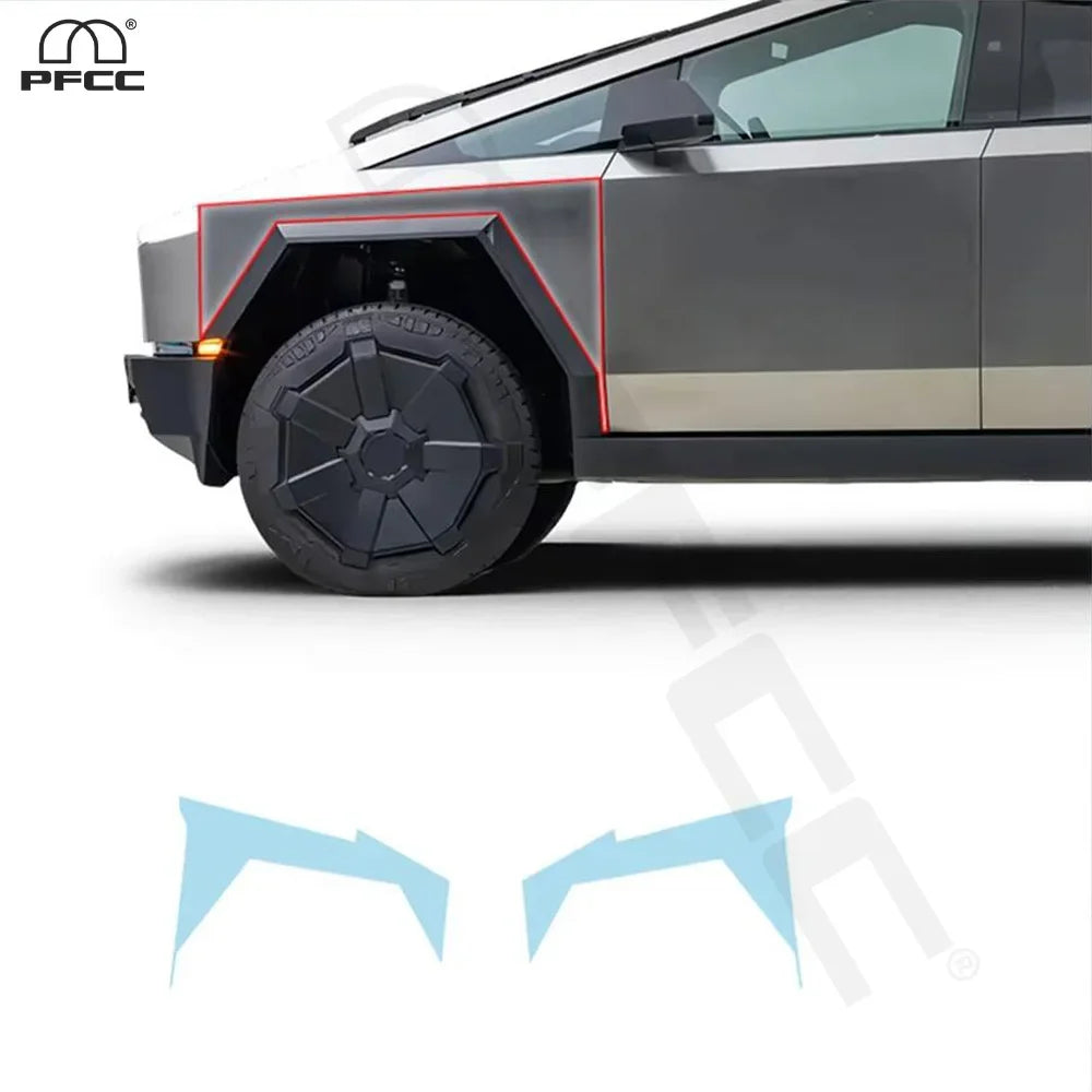 Precut Clear PPF for Tesla Cybertruck (2024–2026) | TPU Anti-Scratch Paint Protection Film
