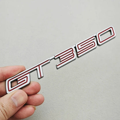 3D Metal GT350 / Shelby / 5.0 Fender & Trunk Badge | Ford Mustang Emblem Sticker