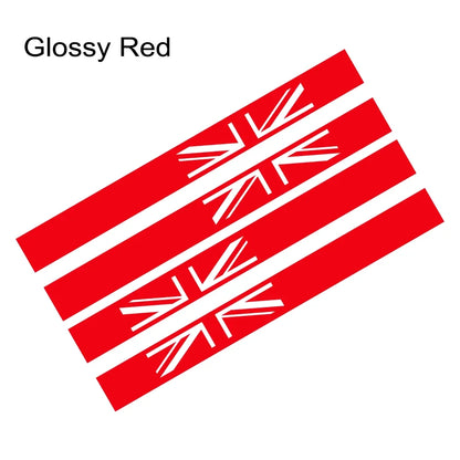 Union Jack Door Side Stripe Decal for Mini Cooper S (R55, R56, F55, F54, F60, R57, R59) | England Flag Vinyl