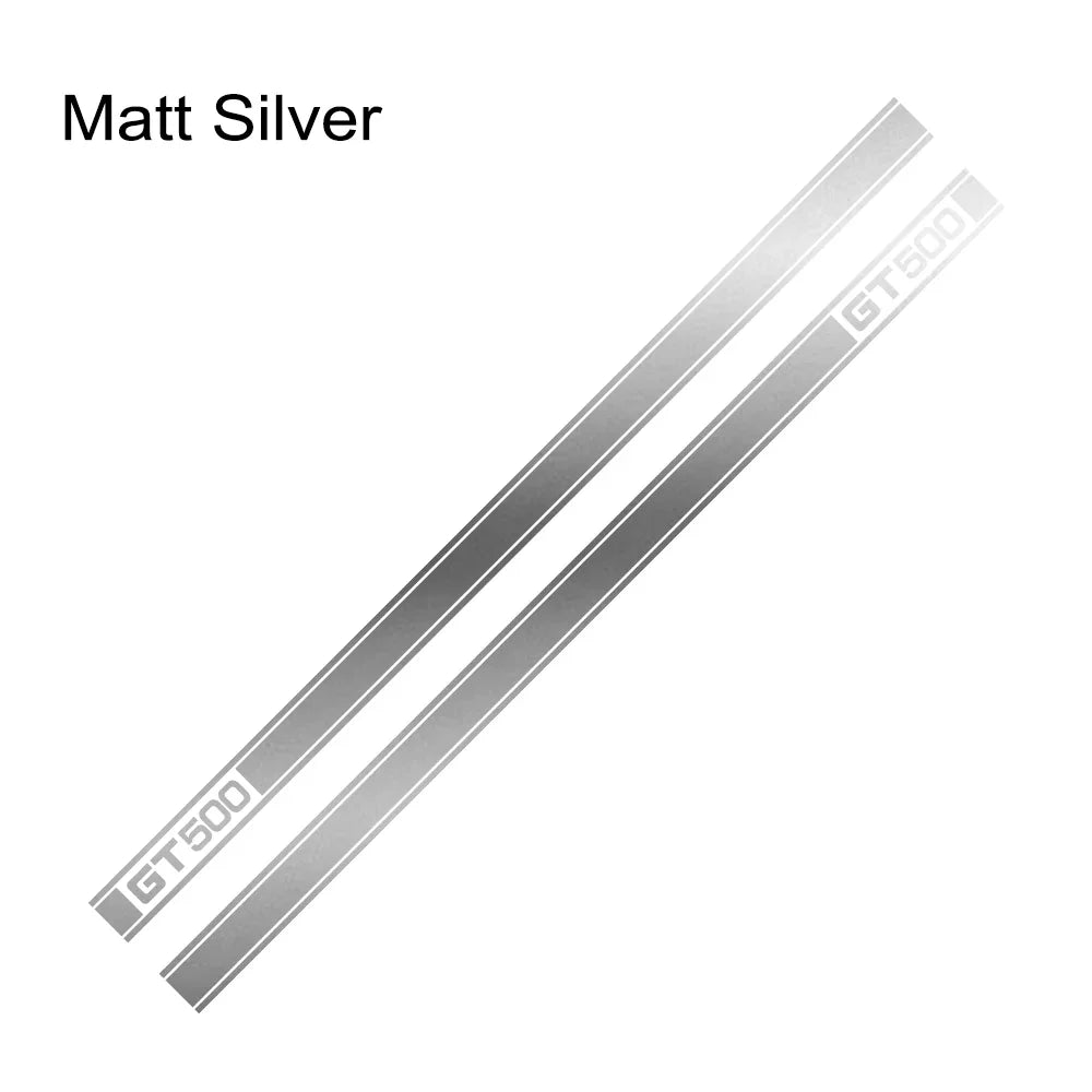 Long Door Side Skirt Stripe Decal for Ford Mustang Shelby GT500 | Sport Vinyl Sticker