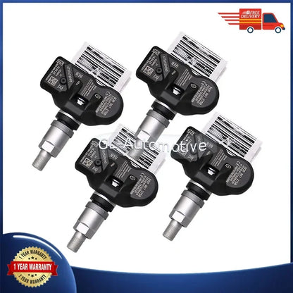 Set of 4 TPMS 433MHz Tire Pressure Sensors for Porsche Macan Panamera Taycan