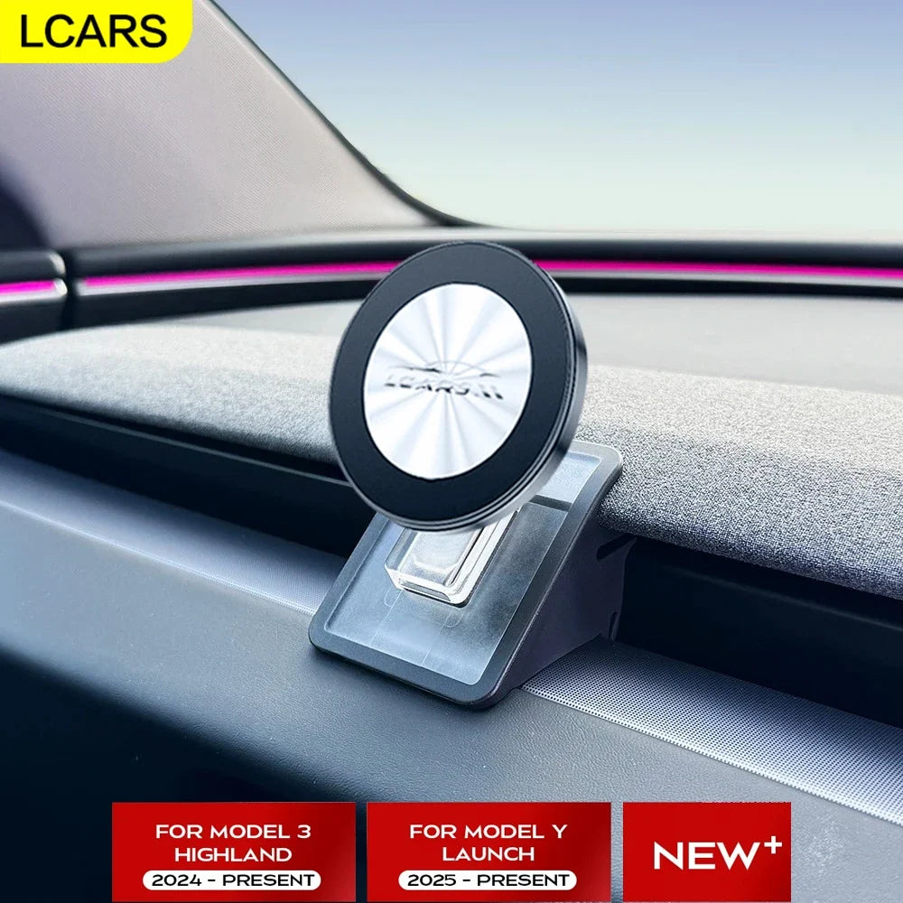 Magnetic Phone Holder Car Mount for Tesla Model 3 Highland