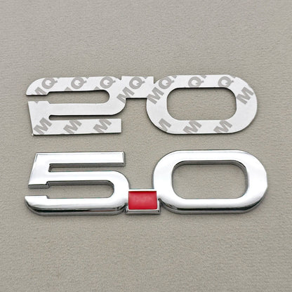 3D Metal 5.0 COYOTE V8 Badge | Grille, Trunk & Fender Emblem for Ford Mustang