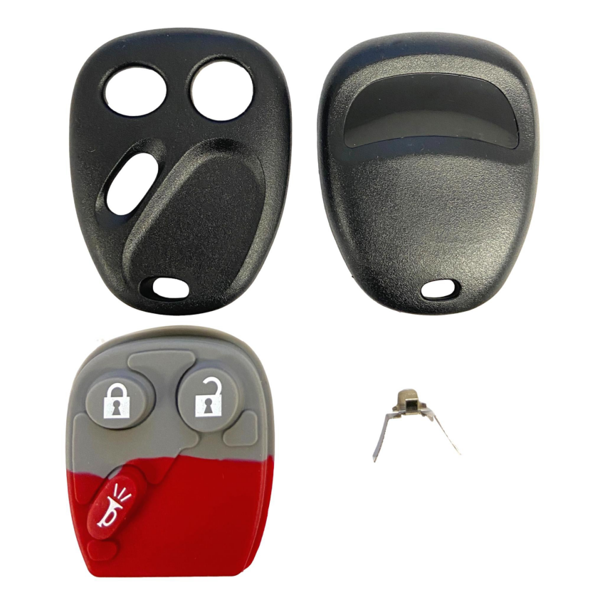 GM 3 Button Keyless Remote Shell Replacement For MYT3X6898B | Aftermarket