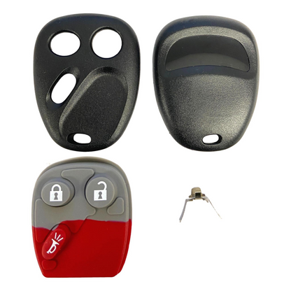 GM 3 Button Keyless Remote Shell Replacement For MYT3X6898B | Aftermarket