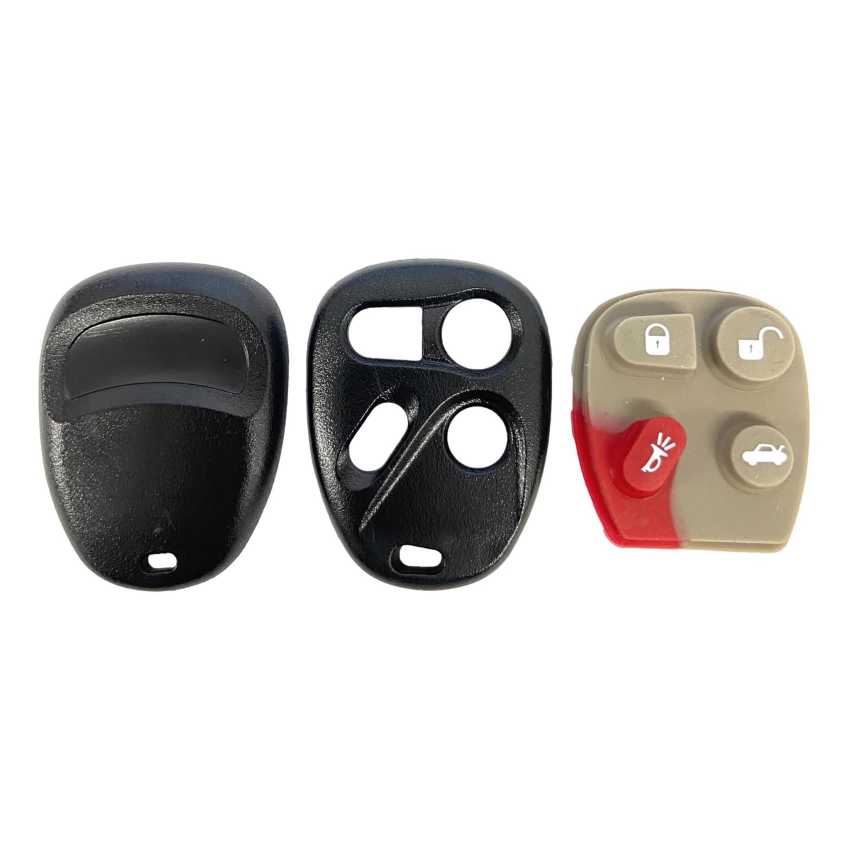 GM 4 Button Keyless Remote Shell Replacement For AB01502T | Aftermarket
