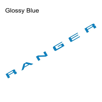 Tailgate Insert & Indent Letter Decal for Ford Ranger (2019–2021) | Vinyl Truck Sticker