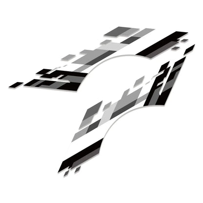 Racing Sport Body Side Vinyl Decal for Ford Bronco SUV | Hardcore Off-Road Graphic Sticker