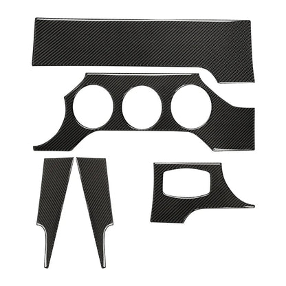Carbon Fiber Dashboard Panel Trim for Ford Mustang GT (2015-2021) | Interior Decal Kit