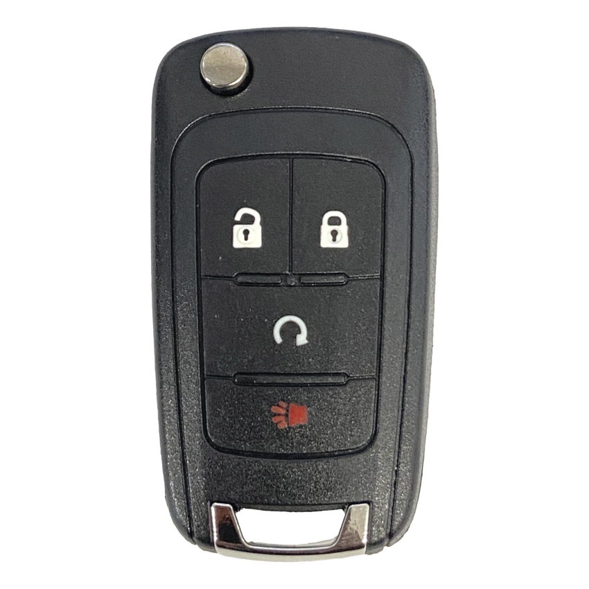 Buick Chevrolet GM 4 Button Flip Key Shell For AVL-B01T1AC KR55WK50073 | Aftermarket