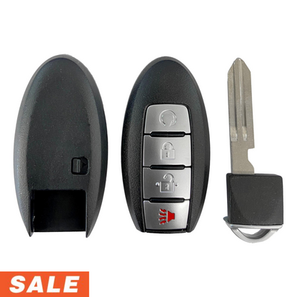 Nissan 4 Button Smart Key Shell For KR5TXN3(7) KR5S180144014(6) | Aftermarket
