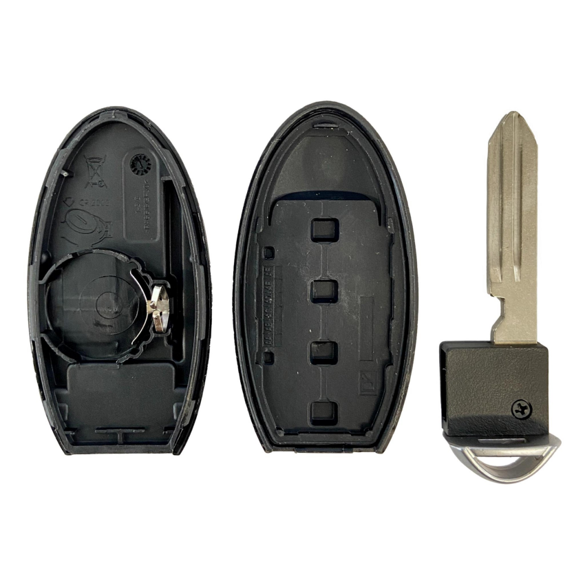 Nissan 4 Button Smart Key Shell For KR5TXN3(7) KR5S180144014(6) | Aftermarket