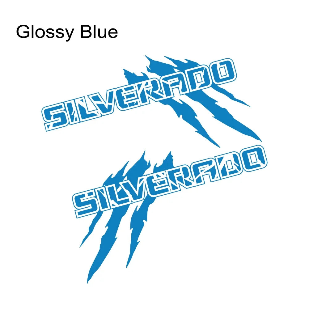 Claw Style Bed Side Decal for Chevrolet Silverado 1500 / 2500 / Z71 / S10 | Pickup Vinyl Graphic
