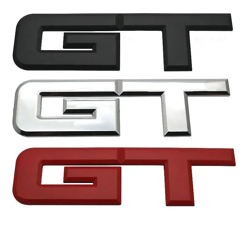 3D Metal Rear Trunk Emblem Badge for Ford Mustang GT | Self-Adhesive Car Sticker