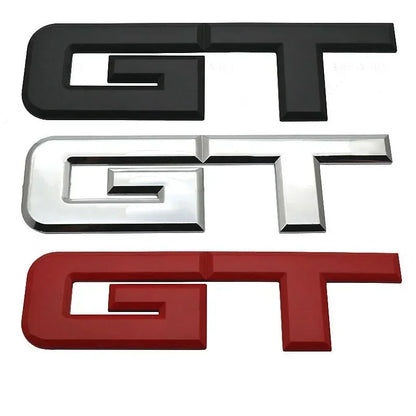 3D Metal Rear Trunk Emblem Badge for Ford Mustang GT | Self-Adhesive Car Sticker