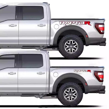 Vinyl Tape Patch Decal for Ford F-150 Raptor / Ranger Truck | 2-Piece Cargo Sticker